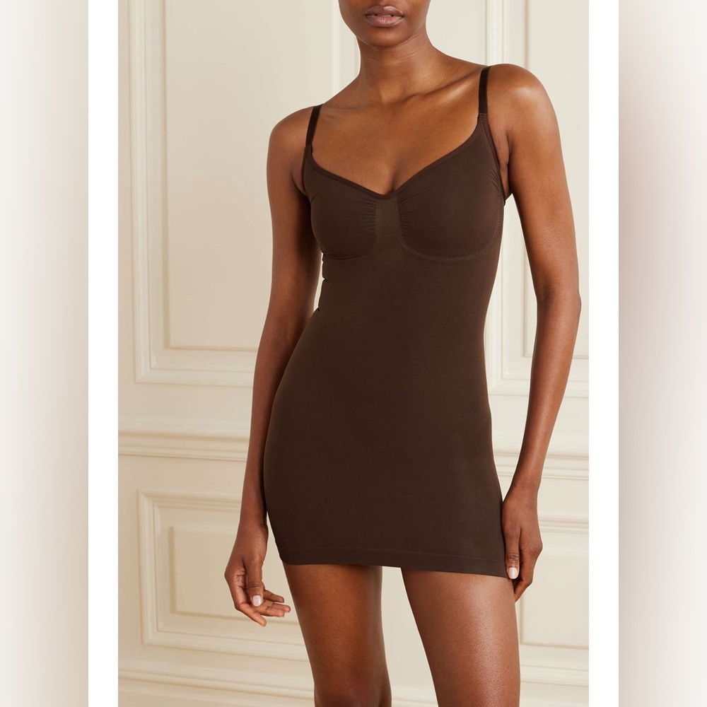 Cocoa Slip Dress for Layering main image 0